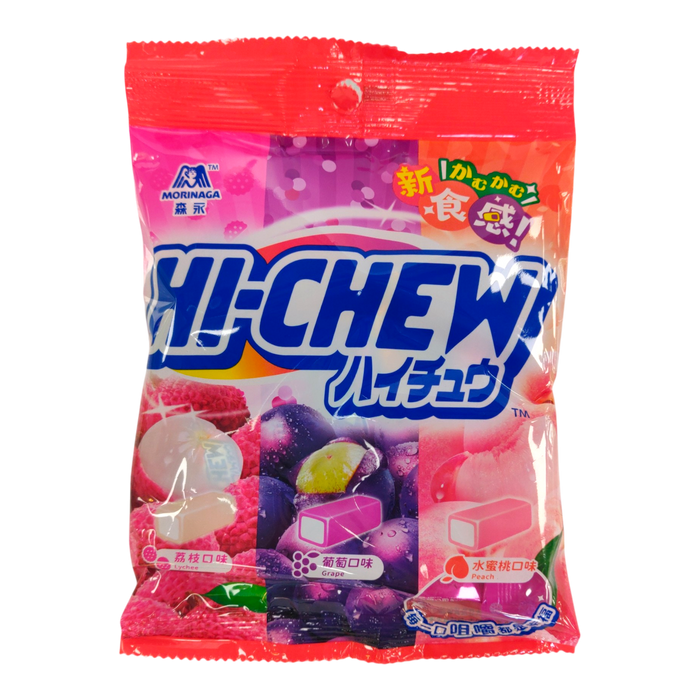森永水蜜桃葡萄荔枝軟糖 - Morinaga Hi Chew Candy