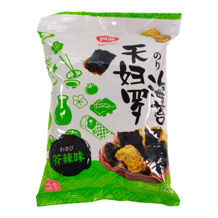 海苔餅乾 - Tempura Wasabi Seaweed Cracker 40g