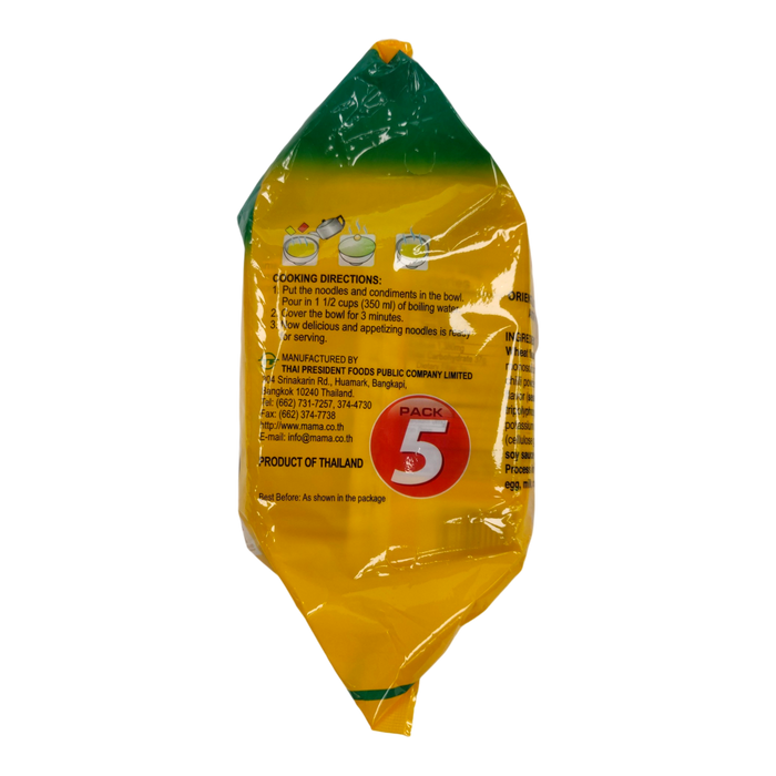 泰國媽媽碎豬肉拉麵 - Mama Noodle Miced Pork 5-ct