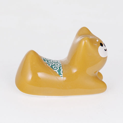 Chopstick Rest - Dog Brown