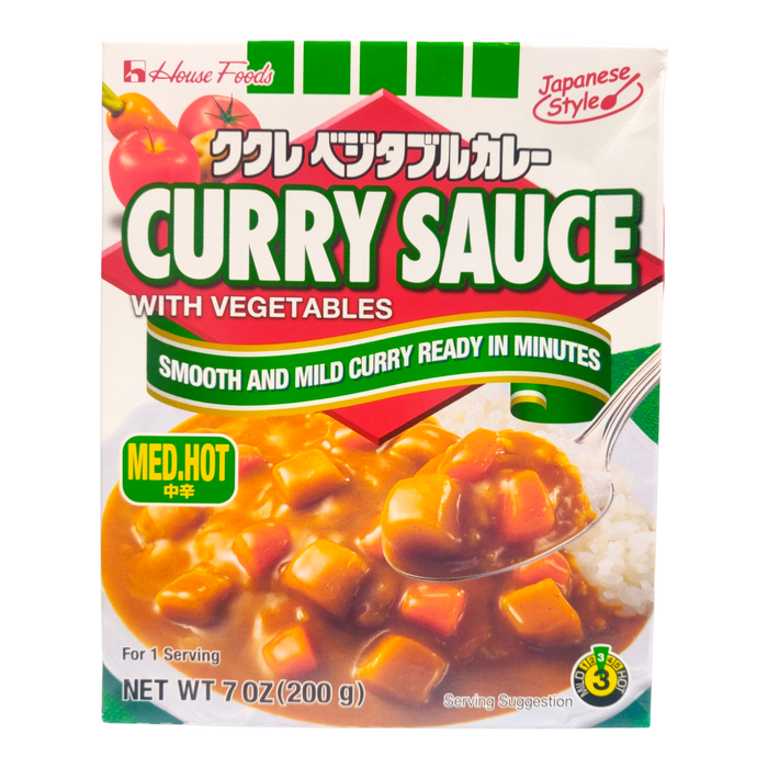 好侍即食蔬菜咖哩 - House Foods Curry Sauce W Vegetables M/Hot