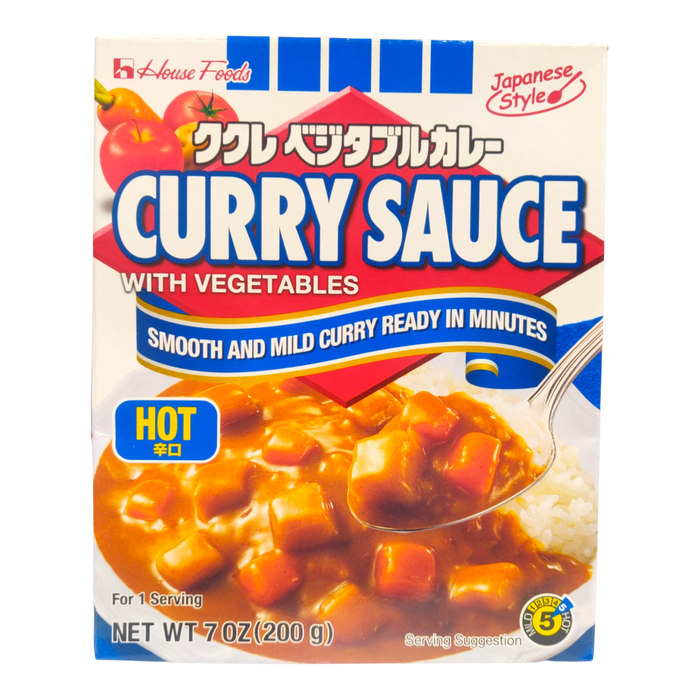 好侍即食蔬菜咖哩 - House Foods Curry Sauce W Vegetables Hot