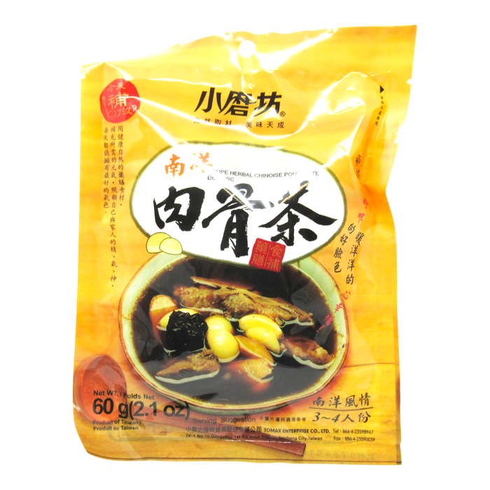 小磨坊肉骨茶湯 - Tomax Ch Soup Base 60G
