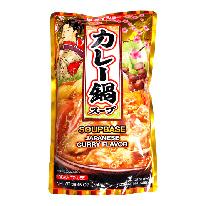 日本鍋底(咖哩) - Daisho Curry Hot Pot Soup Base 750G