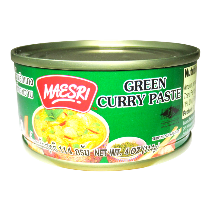 泰美喜咖哩 - Maesri Curry Green 4Oz