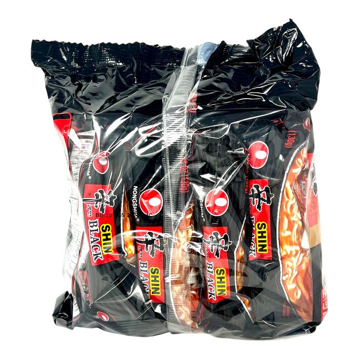 農心牛骨湯黑辛拉麵 - Nongshim Black Shin Spicy Ramen Noodle 4-ct