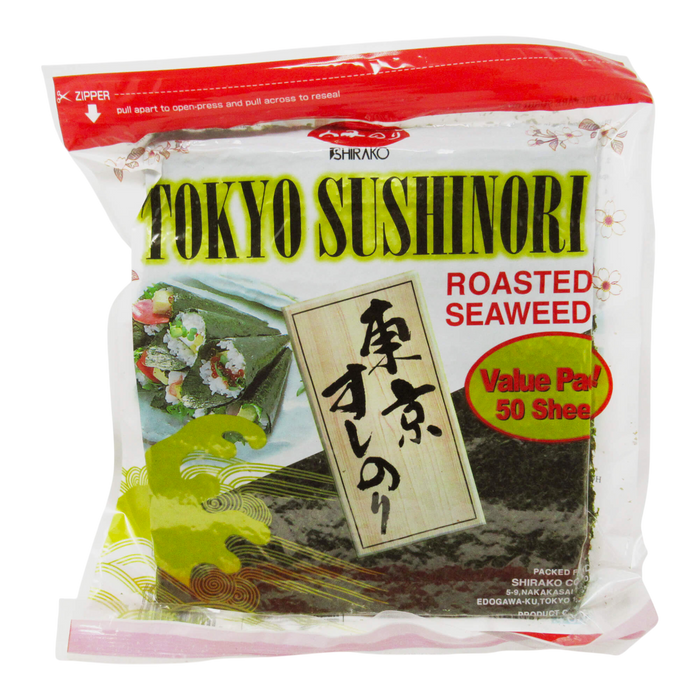 日本東京壽司海苔 - Tokyo Sushi Nori Seaweed 50-ct