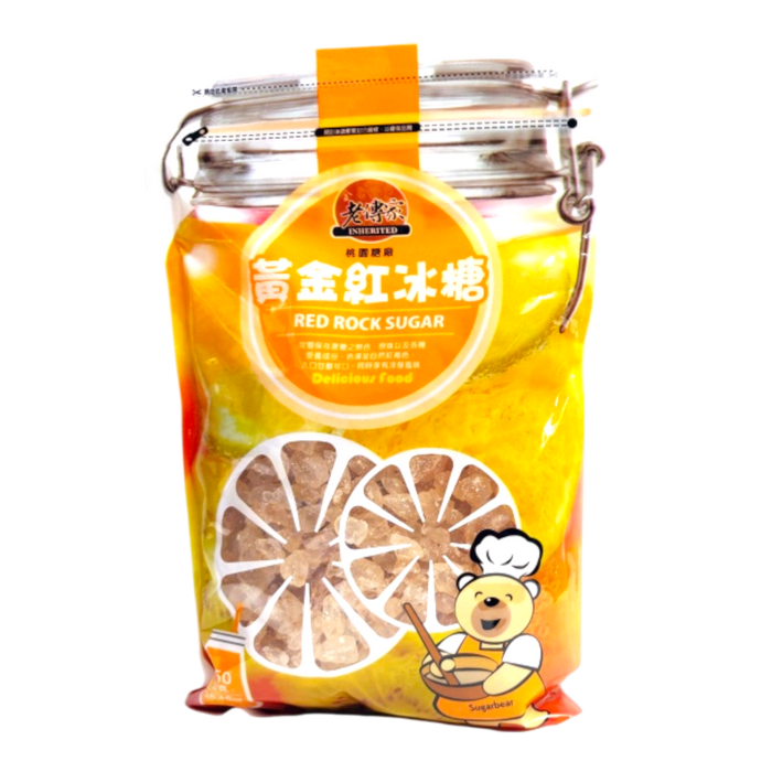 老傳家紅冰糖 - Inherited Crystal Rock Sugar 750G