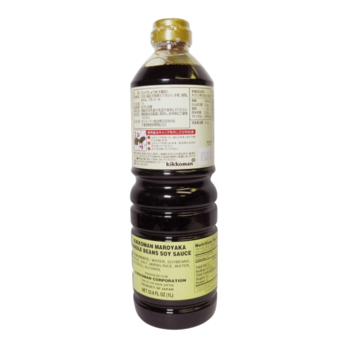 龜甲萬丸大豆醬油 - Jp Kkm Whole Beans Soy Sauce 1L
