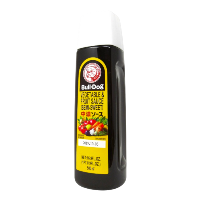 日本狗頭中濃醬 - Bulldog Semi-Sweet Sauce 500Ml