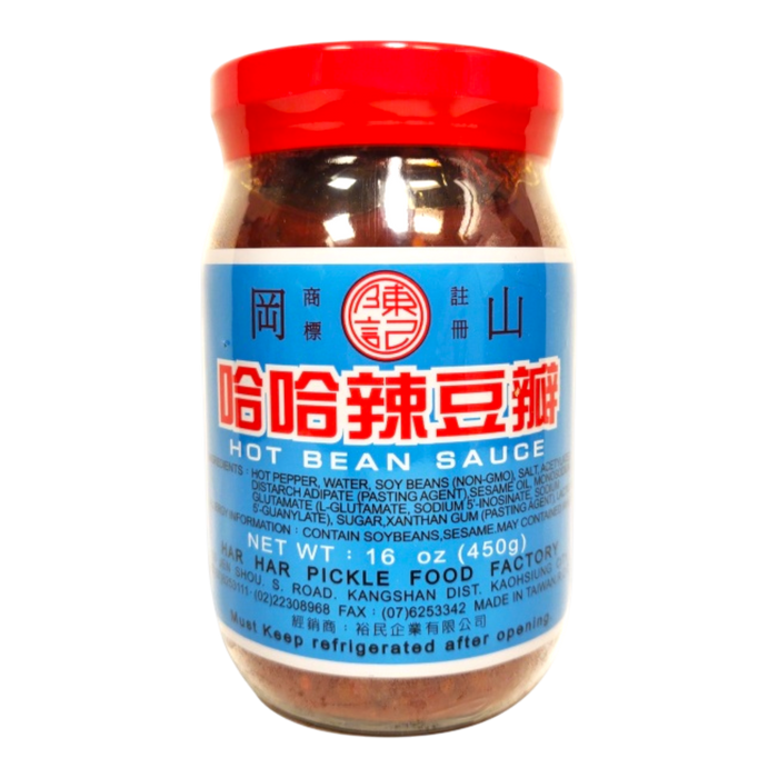 哈哈辣豆瓣醬 - Tw Harhar Spicy Bean Sauce 16 Oz