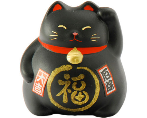 LUCKY CAT COIN BANK-BK