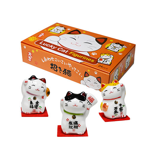 CAT FIGURINE 24PC SET