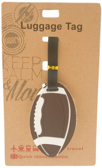 LUGGAGE TAG-FOOTBALL