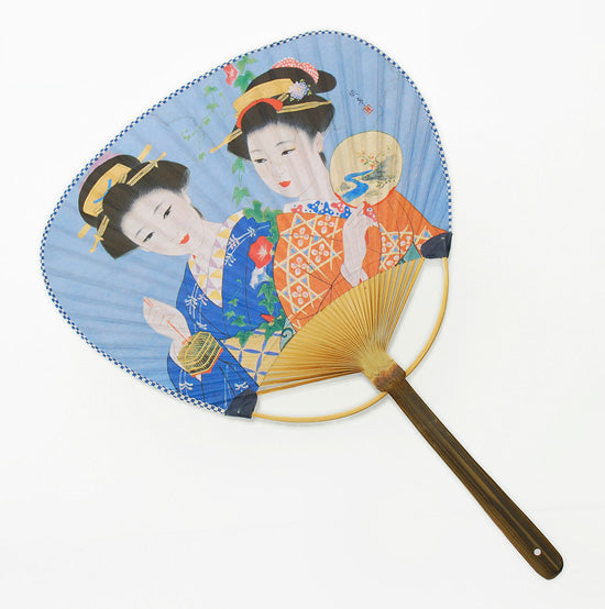 PAPER FAN-GEISHA