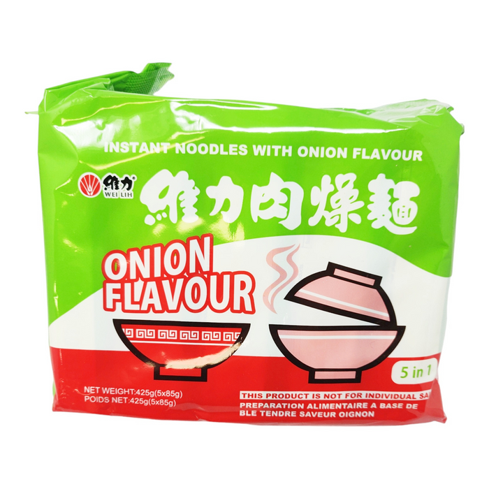 維力肉燥麵 - Wei-lih Instant Noodles with Onion Flavor 5-ct