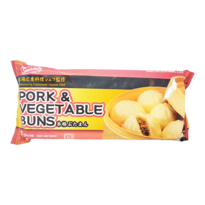 讚岐屋豬肉菜包 - Shirakiku Pork & Vege Bun 3-ct