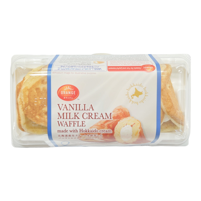 香草奶油華夫餅 - Orange Vanilla Milk Cream Waffle