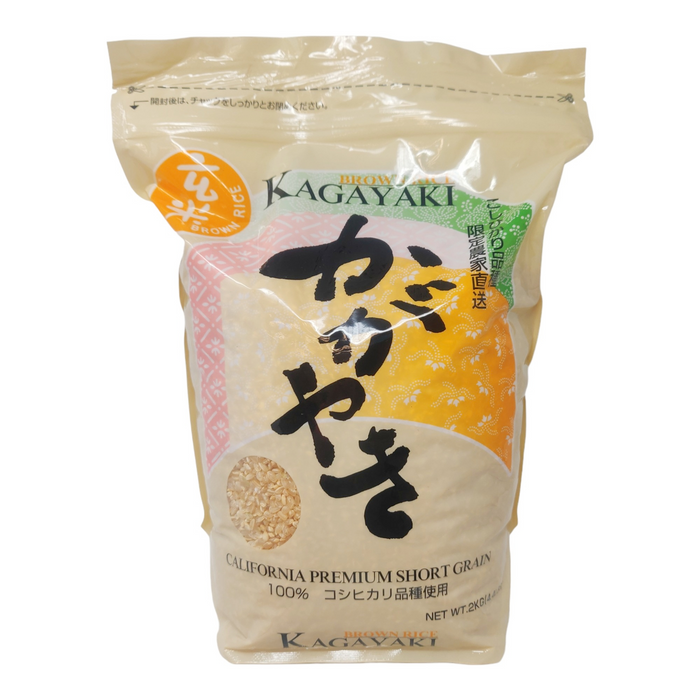 Kagayaki 壽司糙米 - Kagayaki Sushi Brown Rice 4.4 lbs (Short Grain)