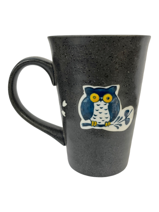 Mug - Owl Black w/Handle