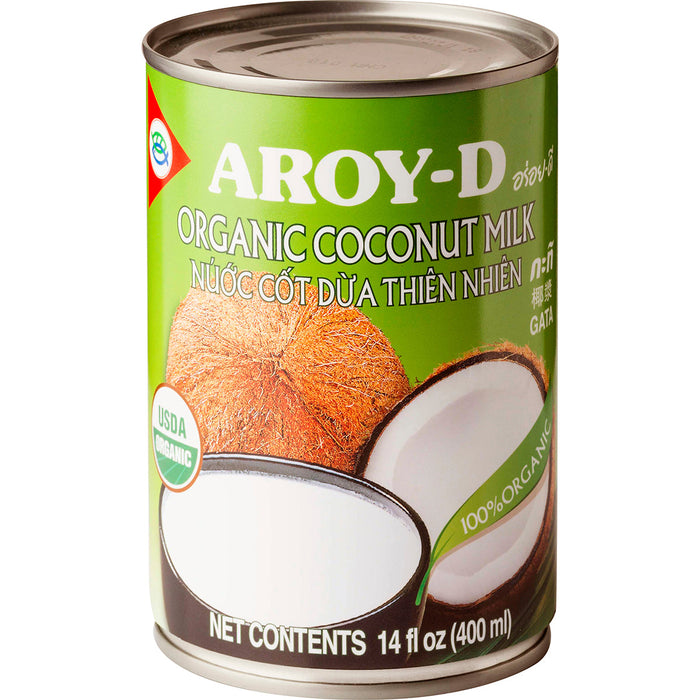 泰國安來利有機椰奶 - Thai Aroy-D Organic Coconut Milk 14oz