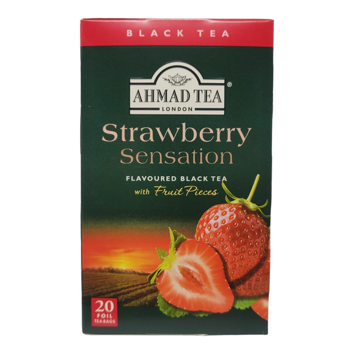Ahmad Strawberry Tea Bag 20-ct