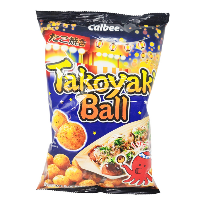 Calbee 章魚燒餅乾 - Calbee Takoyaki Ball 90g