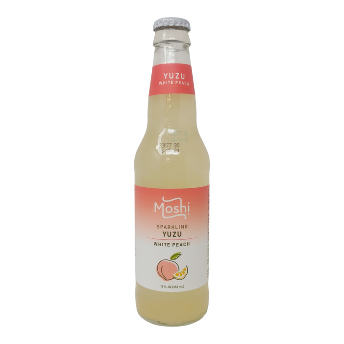 Moshi Oolong Peach Sparkling Drink 12oz