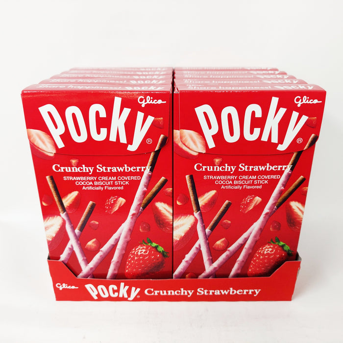 百吉餅乾草莓 - Pocky Crunchy Strawberry 2-ct