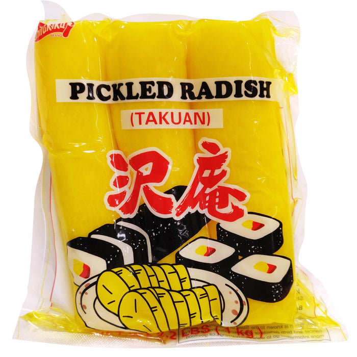 日本讚岐屋醃蘿蔔 - Japanese Shirakiku Takuan Pickled Radish 3-ct