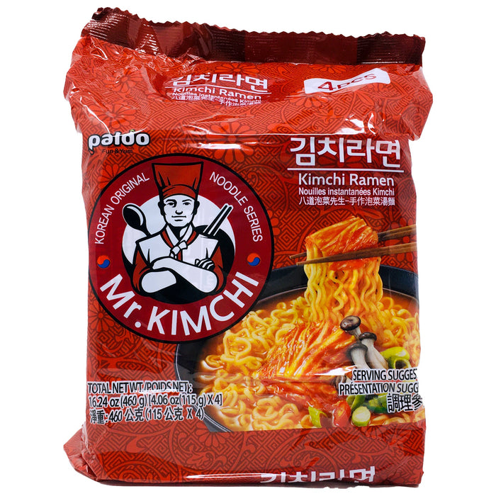 八道泡菜先生湯麵 - Paldo Mr. Kimchi Kimchi Ramen Soup 4-ct