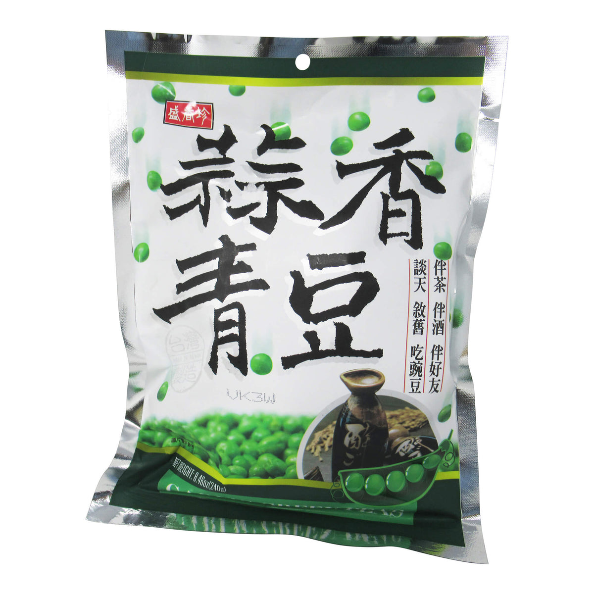 盛香珍蒜豆- Triko Garlic Green Peas | Formosa Asian Market