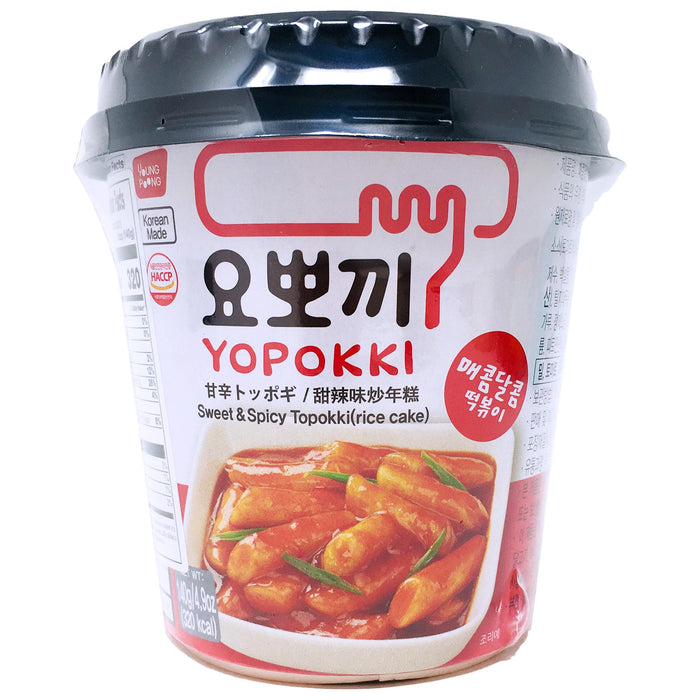 韓國甜辣年糕條 - Yopokki Sweet & Spicy Topokki Cup
