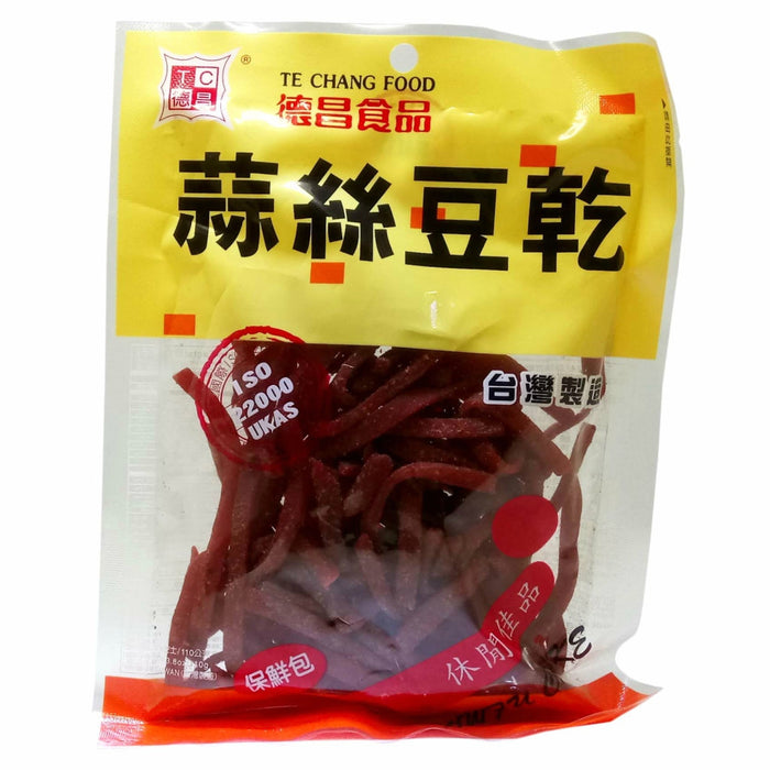 德昌蒜絲豆干 - Te Chang Tofu Cake Garlic 110g