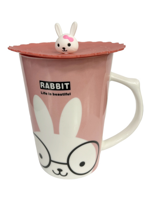 Eco Cup - Rabbit Pink w/Lid