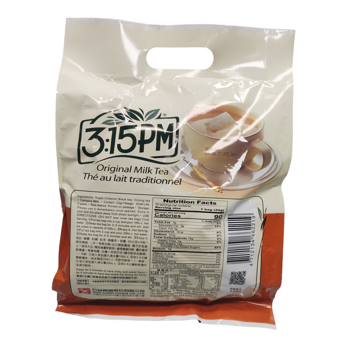 三點一刻原味奶茶 - TW 3:15PM Original Milk Tea 15-ct