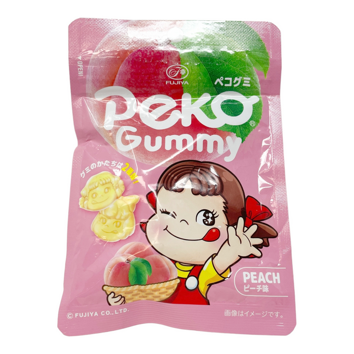 不二家蜜桃軟糖 - Fujiya Pokochan Gummy Peach 50g
