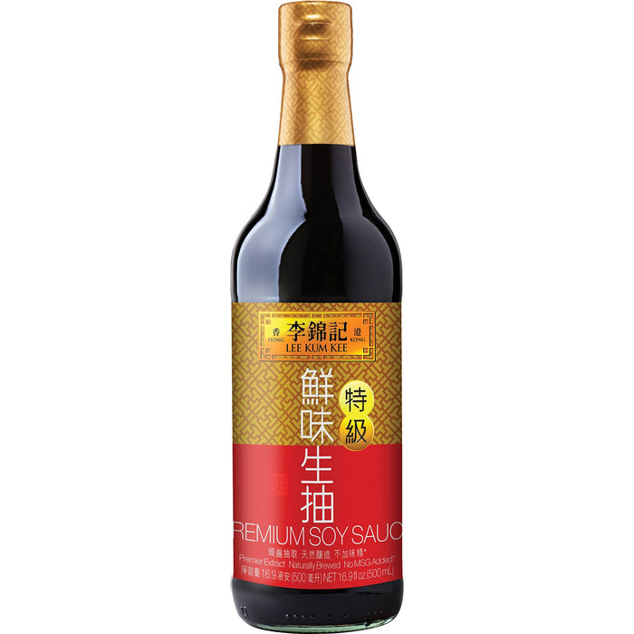 李錦記特級生抽 - LKK Premium Non-GMO Soy Sauce 500ml