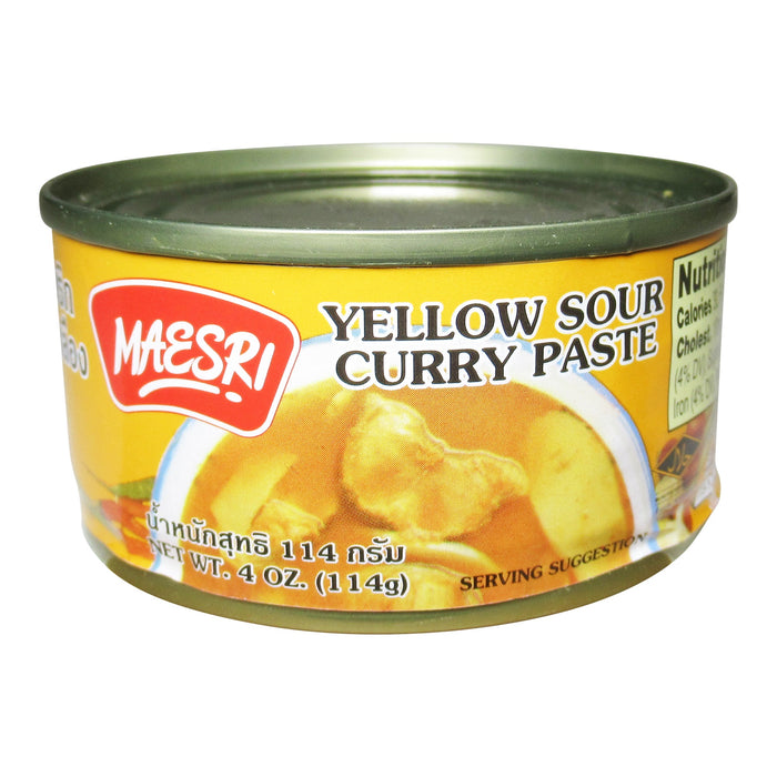 泰美喜咖哩 - Maesri Curry Yellow Sour Curry 4oz