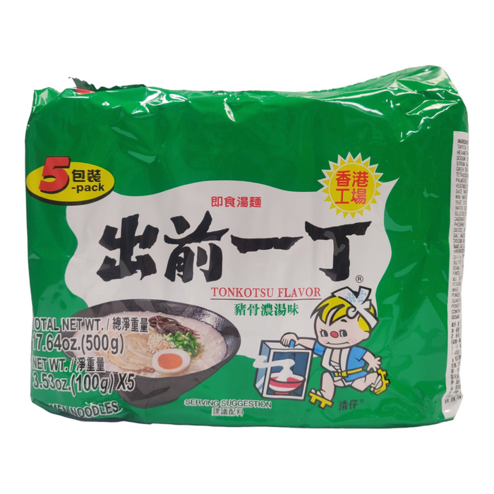 出前一丁拉麵豬骨 - Nissin Noodles Tonkotsu Flavor 5-ct
