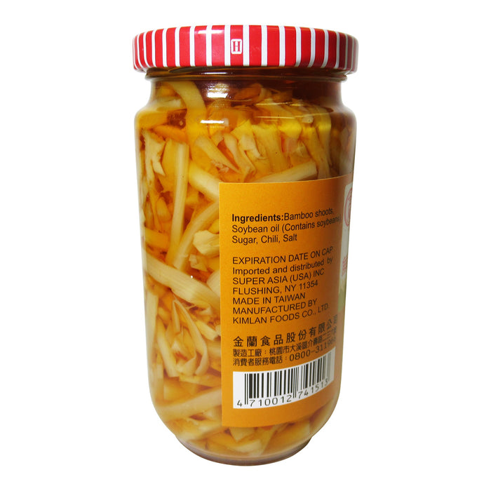 金蘭醬瓜(筍茸) - Kimlan Chili Bamboo Shoots 350g
