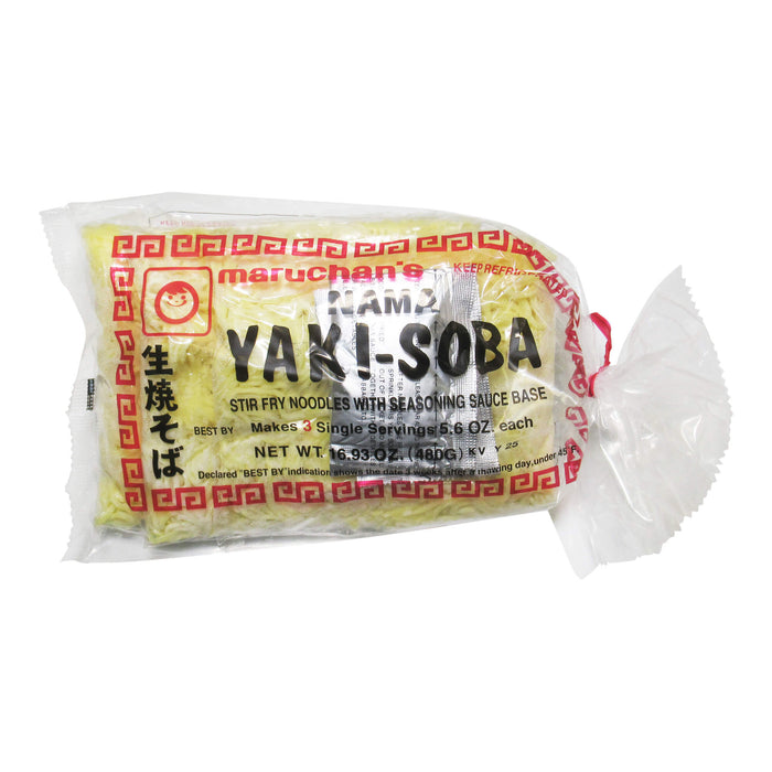日本冷凍生麵 - Maruchan's Yakisoba Noodle 3-ct
