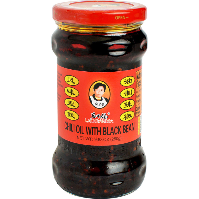 中國老干媽豆豉 - Chinese Granny Chili Oil with Black Bean