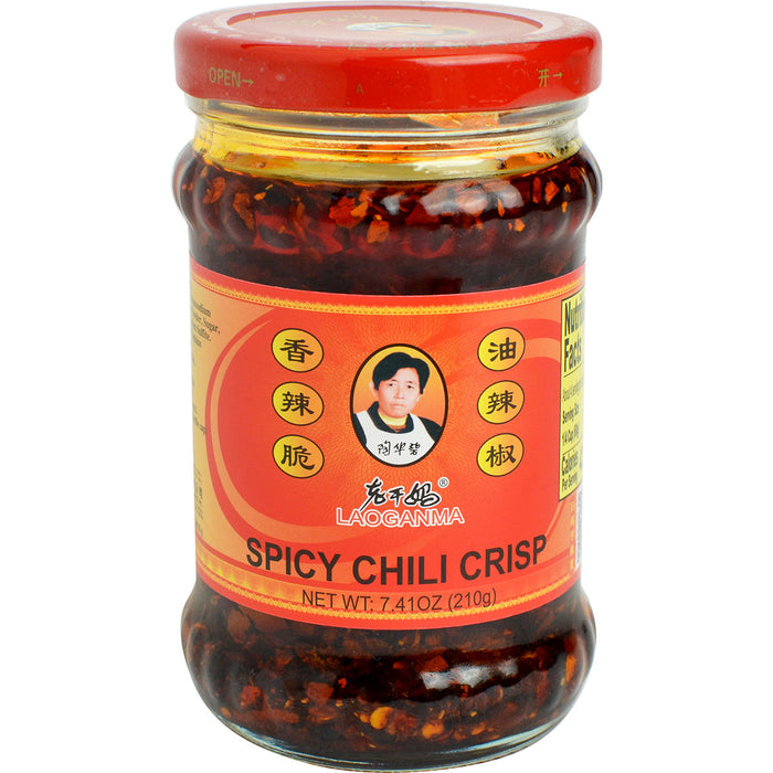 中國老干媽香脆辣 - Chinese Granny Crispy Chili Oil 210g