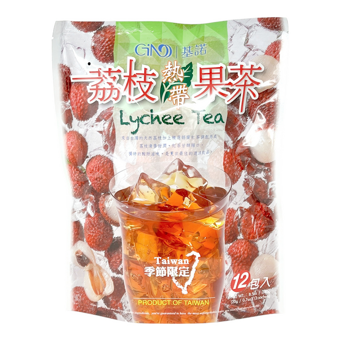 基諾荔枝熱帶果茶 - Gino Lychee Tea 12-ct