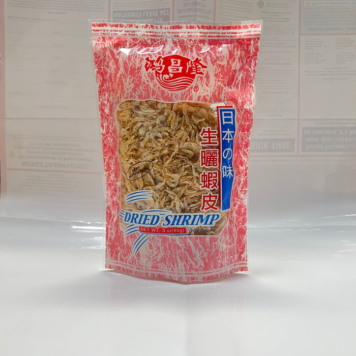 鴻昌隆生晒蝦皮 - HCL Dried Shrimp 3oz