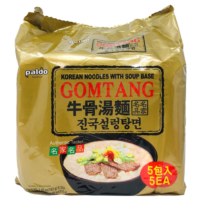 八道牛骨麵 - Paldo Gomtang Noodle 5-ct