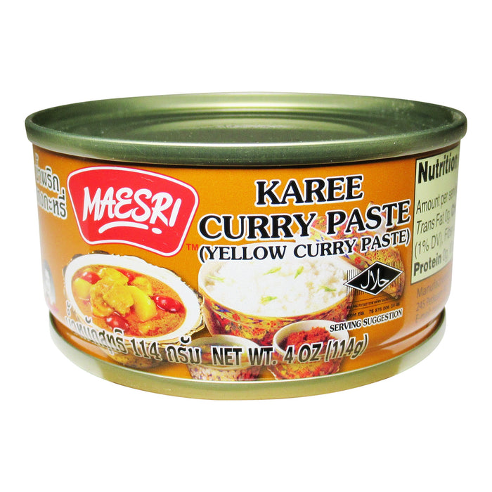 泰美喜咖哩 - Maesri Karee Yellow Curry Paste 4oz
