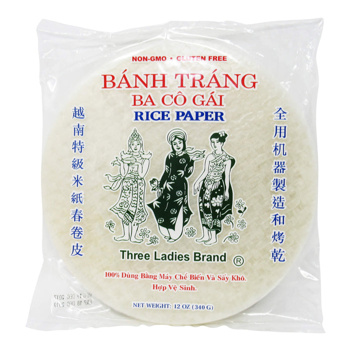 三女泰米紙 - Vietnamese Banh Trang 22cm Rice Paper 30-ct