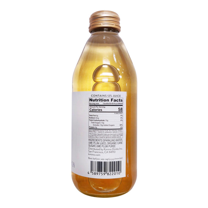 Kimino 梅子氣泡果汁 - Kimino Sparkling Ume Juice 250ml